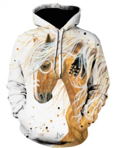 Unisex Hoodie "Indian Dream" Größe M